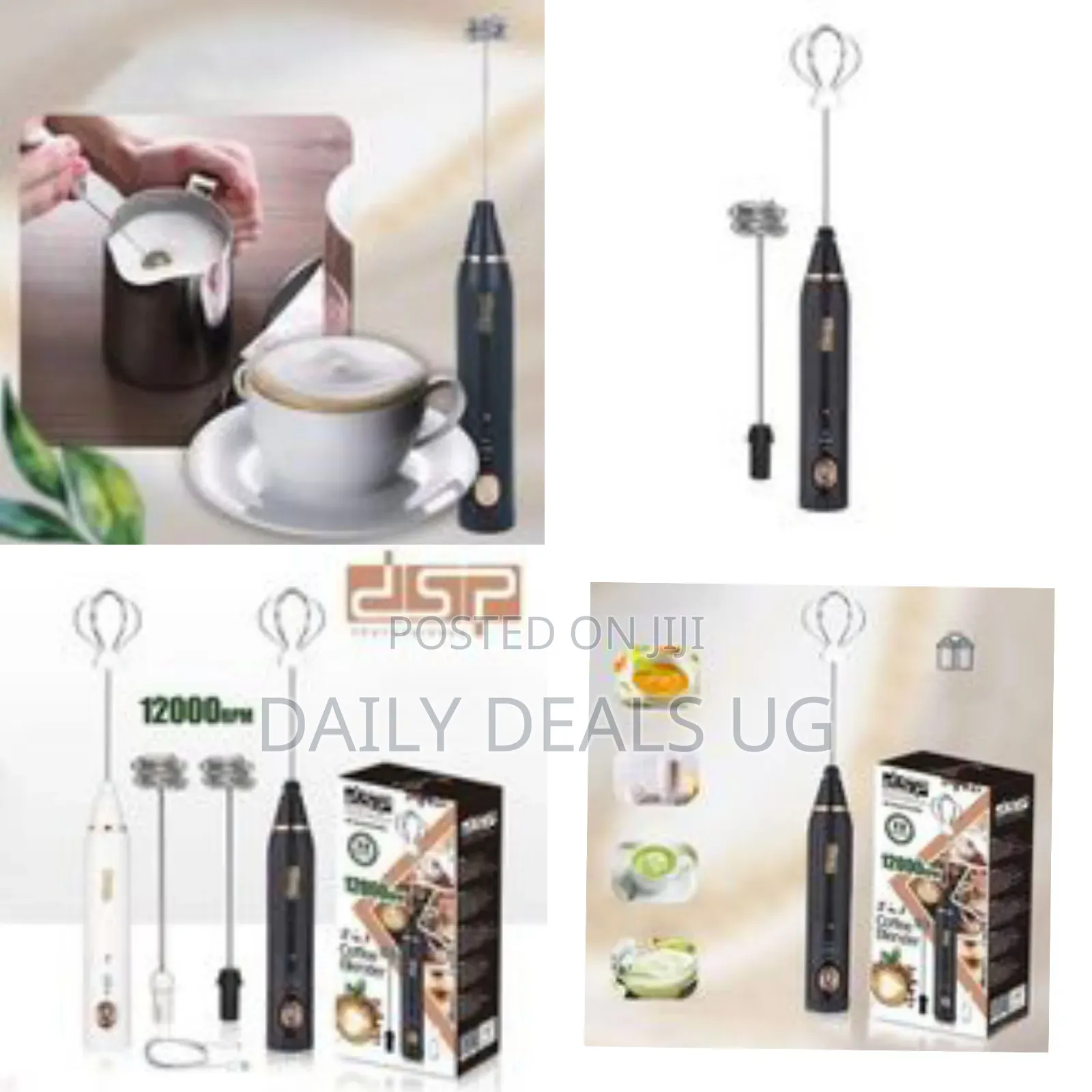 DSP Handheld Electric Milk Frother - Multicolor