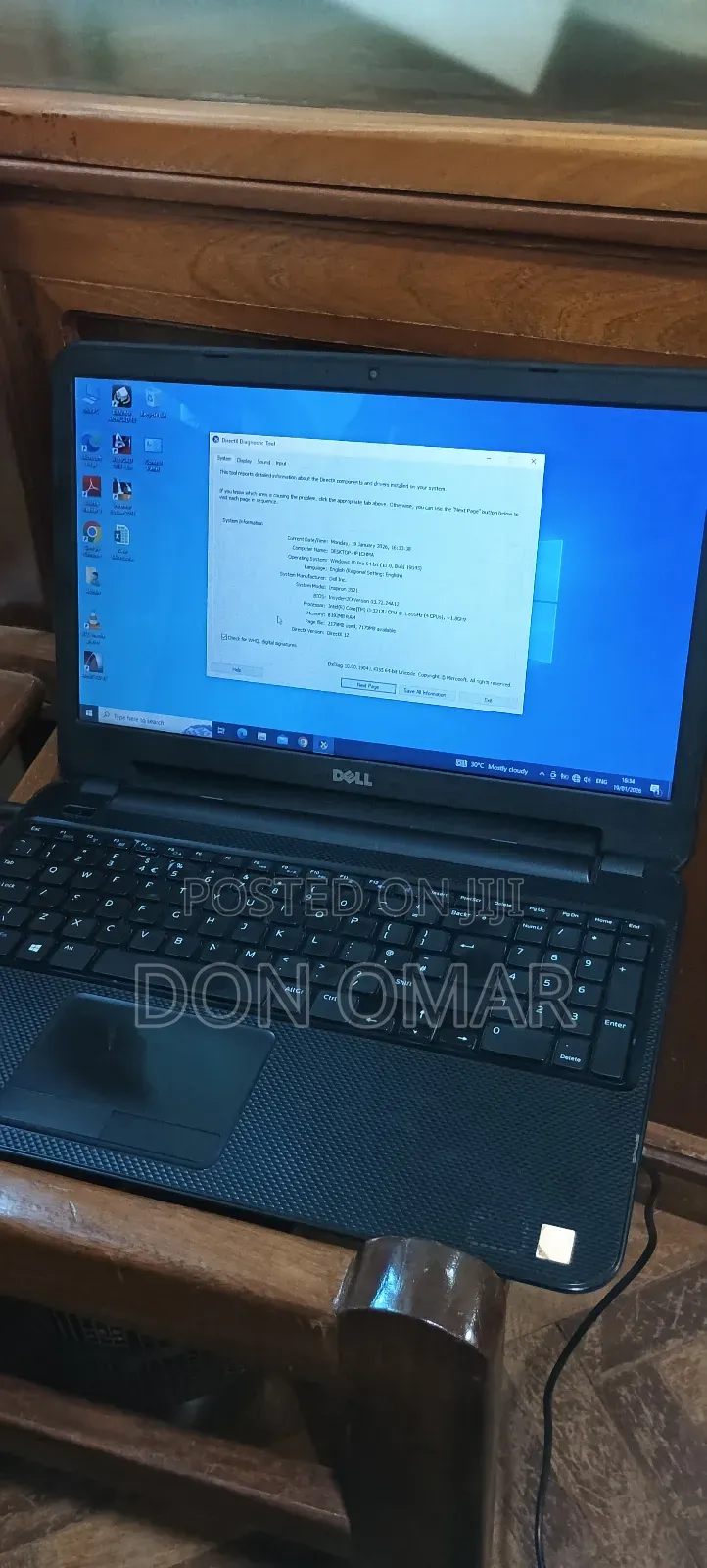 Laptop Dell Inspiron 15 3521 8GB Intel Core I3 HDD 500GB