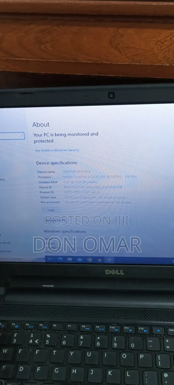 Laptop Dell Inspiron 15 3521 8GB Intel Core I3 HDD 500GB