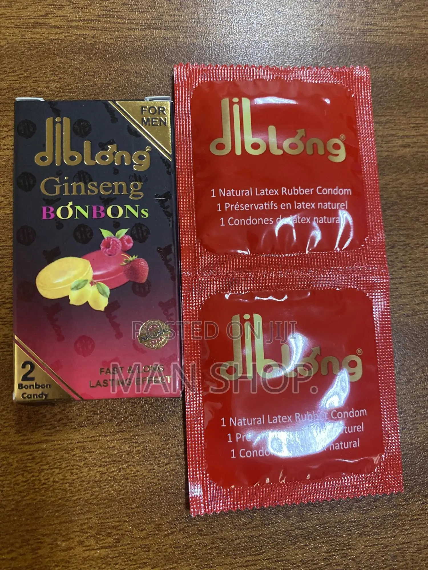 Diblong Bonbon for Man Power.2 Tabs.Get 2 PCS of Condom for Free.