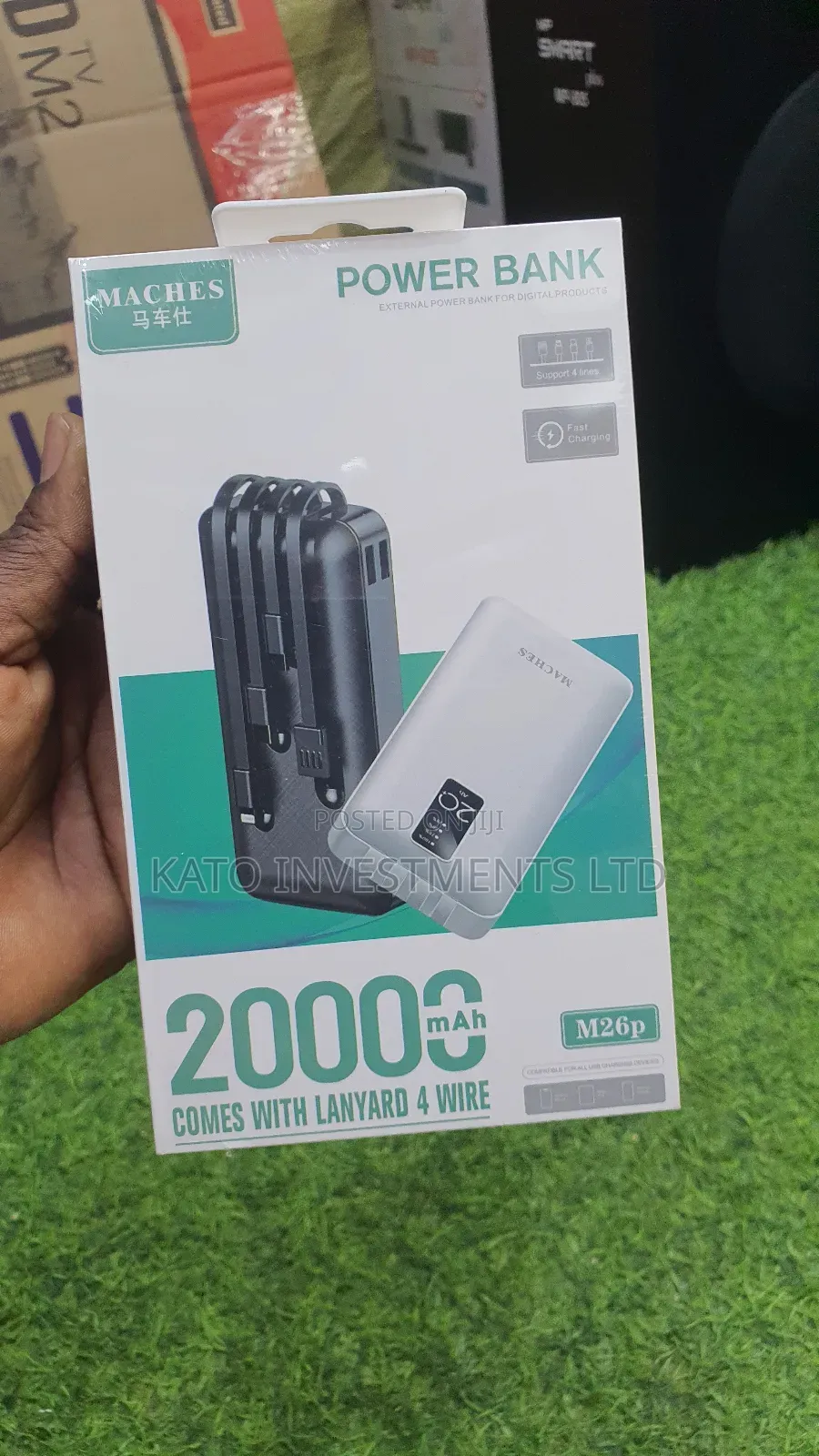 Maches Power Bank 20000mah Fast Charging
