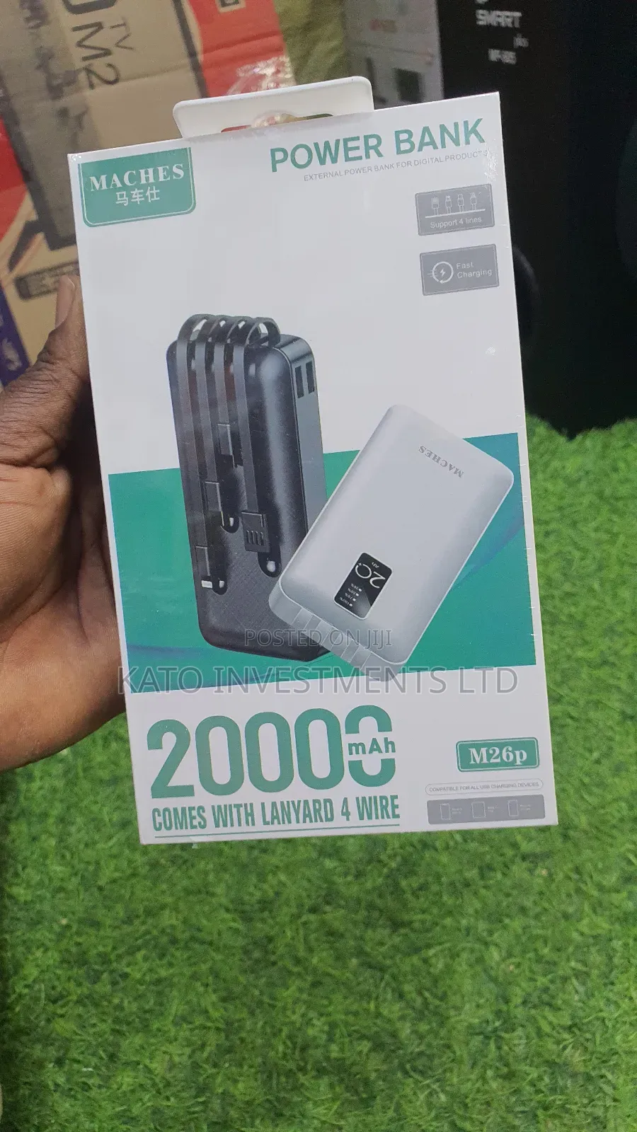 Maches Power Bank 20000mah Fast Charging