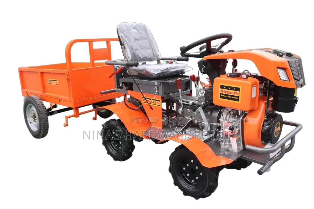 Tractor With Trailer/ Diesel Garden Tiller With Trailer