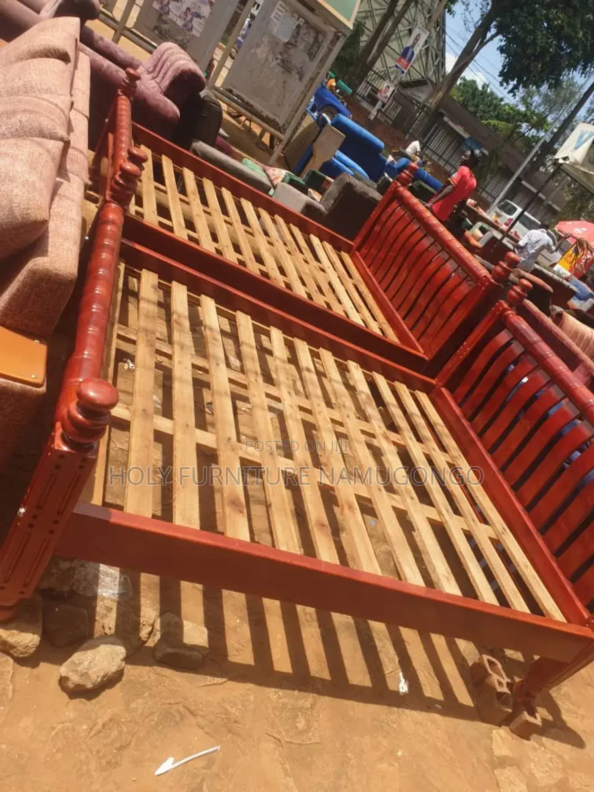 Wooden Bed