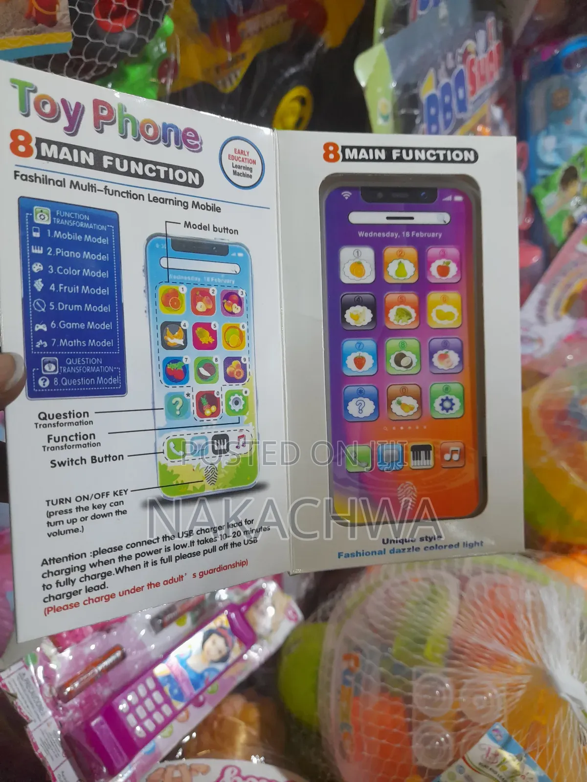 Its a Good Rechargeable Toy Phone for Kids