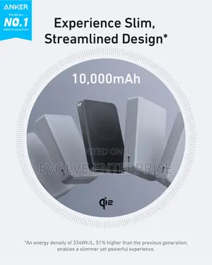 Anker Maggo Power Bank, Ultra-Slim 10,000mah Magnetic Battery Pack