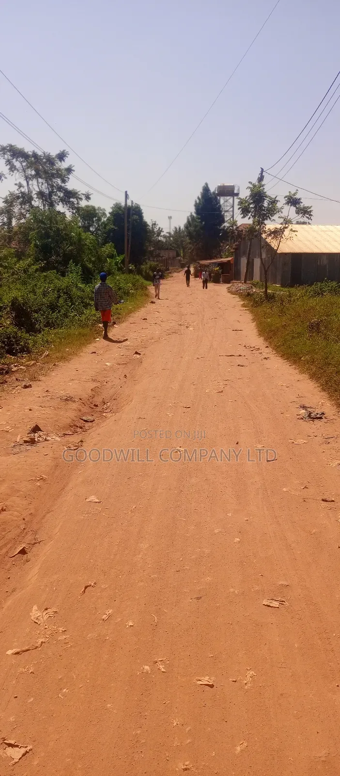 50*100 Plot of Land Touching on Marrum Road in Nsasa Near Bulindo Town
