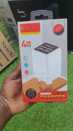 Zirumax 4 Usb Port Fast Charger