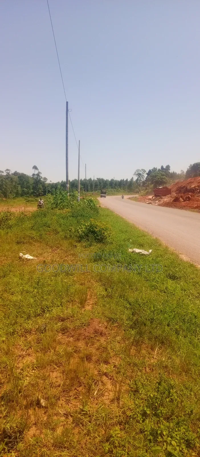 4 Acres of Commercial Land on Gayaza-Kayunga Tarmac Road in Nakasaja