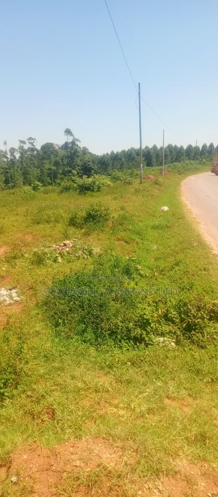 4 Acres of Commercial Land on Gayaza-Kayunga Tarmac Road in Nakasaja