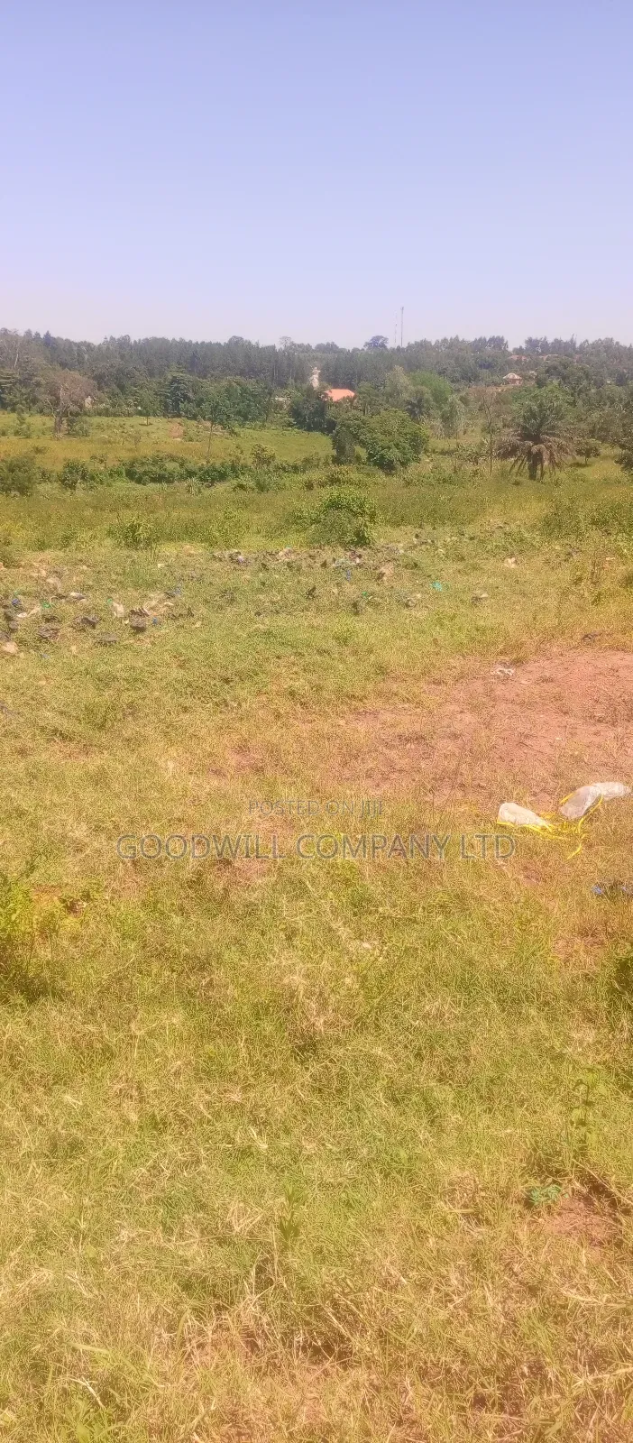 4 Acres of Commercial Land on Gayaza-Kayunga Tarmac Road in Nakasaja