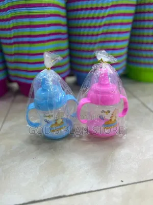 2pcs Plastic Sippy Baby Feeding Cups