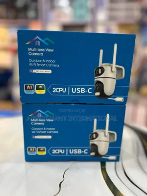 Multi-Lens Security Camera/Out Door/Indoor Wifi Camera