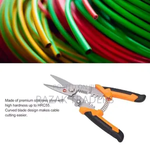 Cutter+Crimping Plier Kit Stainless Steel Orange Black 171 PCS Set,