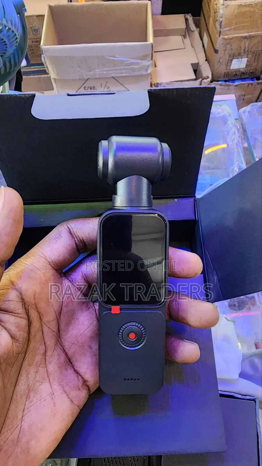 Portable Pocket Camera With Video WLFL Face Tracking Rotatablelens