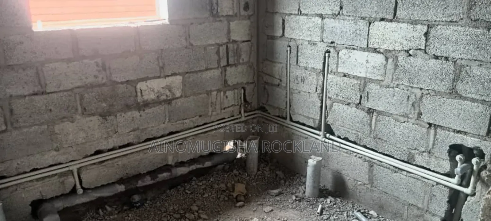 Water Pipe Work Installation in the Building