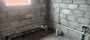 Water Pipe Work Installation in the Building