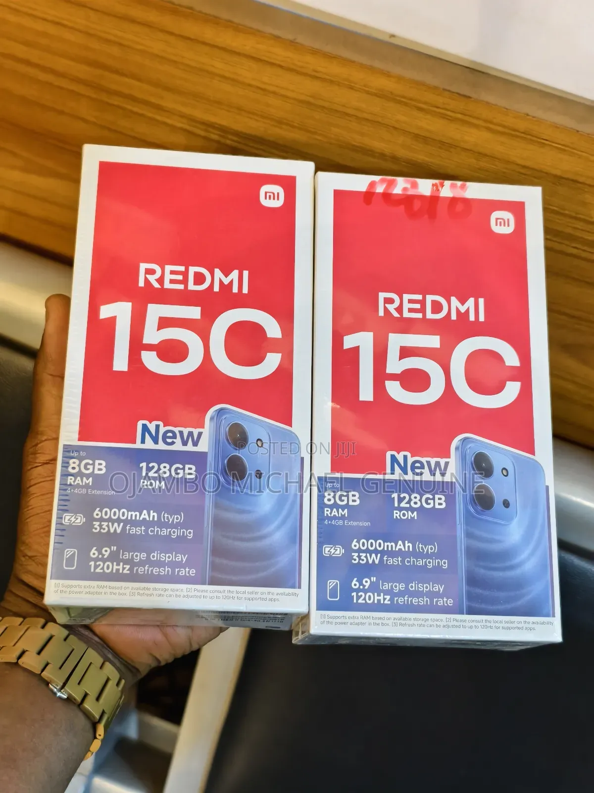 New Xiaomi Redmi 15C 4G 128 GB Blue