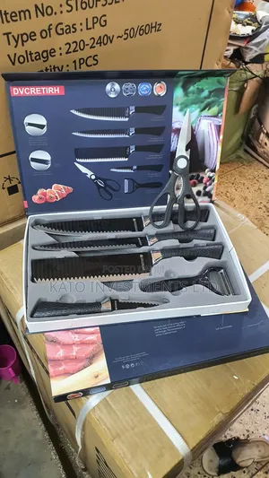 6pc Chef Kitchen Knife Set