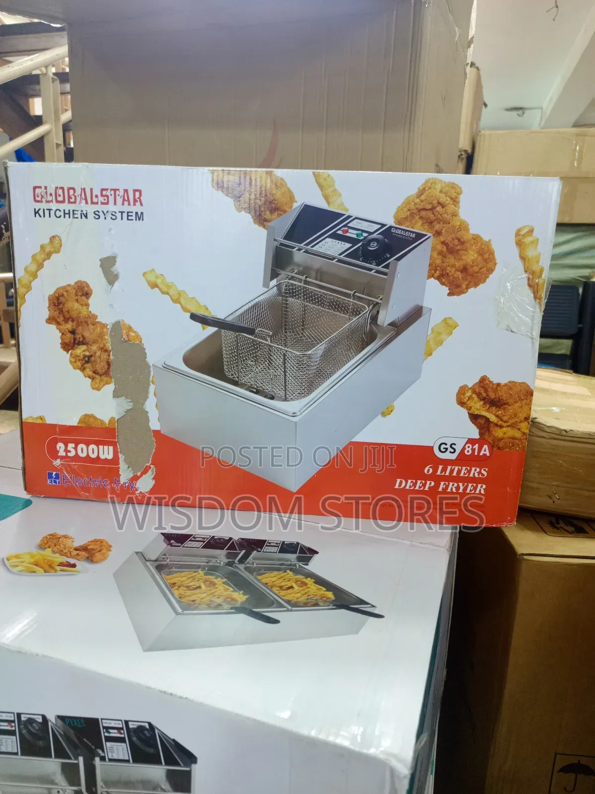Globalstar Kitchen System Gs 81a 6 Liters Deep Fryer.