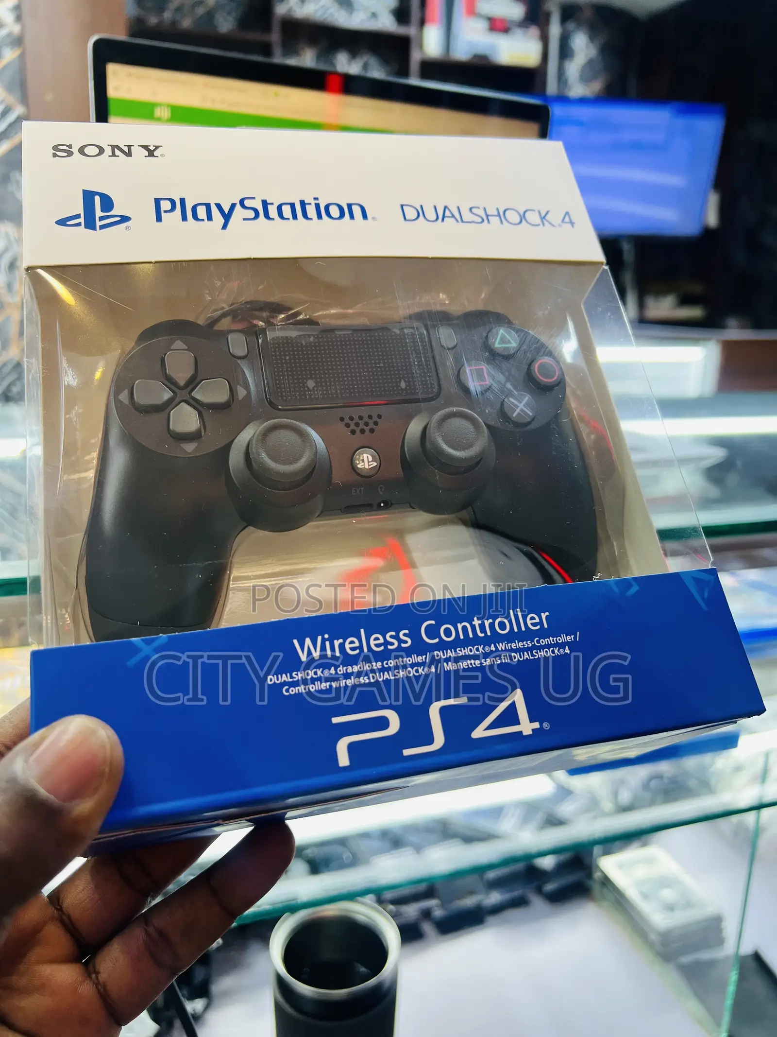 Dualshock 4 Wireless Controller for Sony Playstation 4 Jet Black