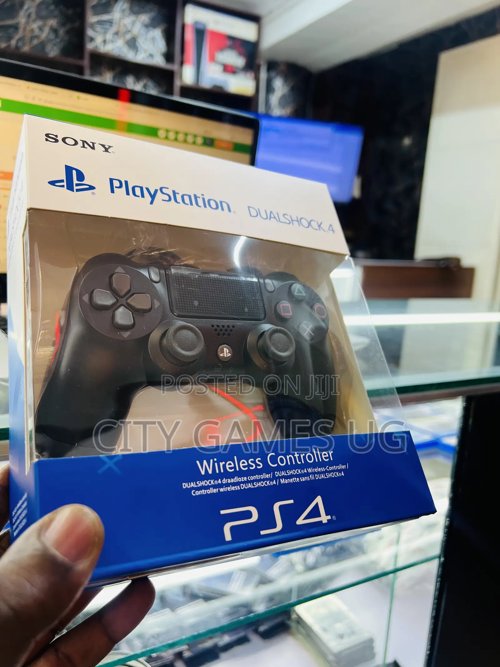 Dualshock 4 Wireless Controller for Sony Playstation 4 Jet Black