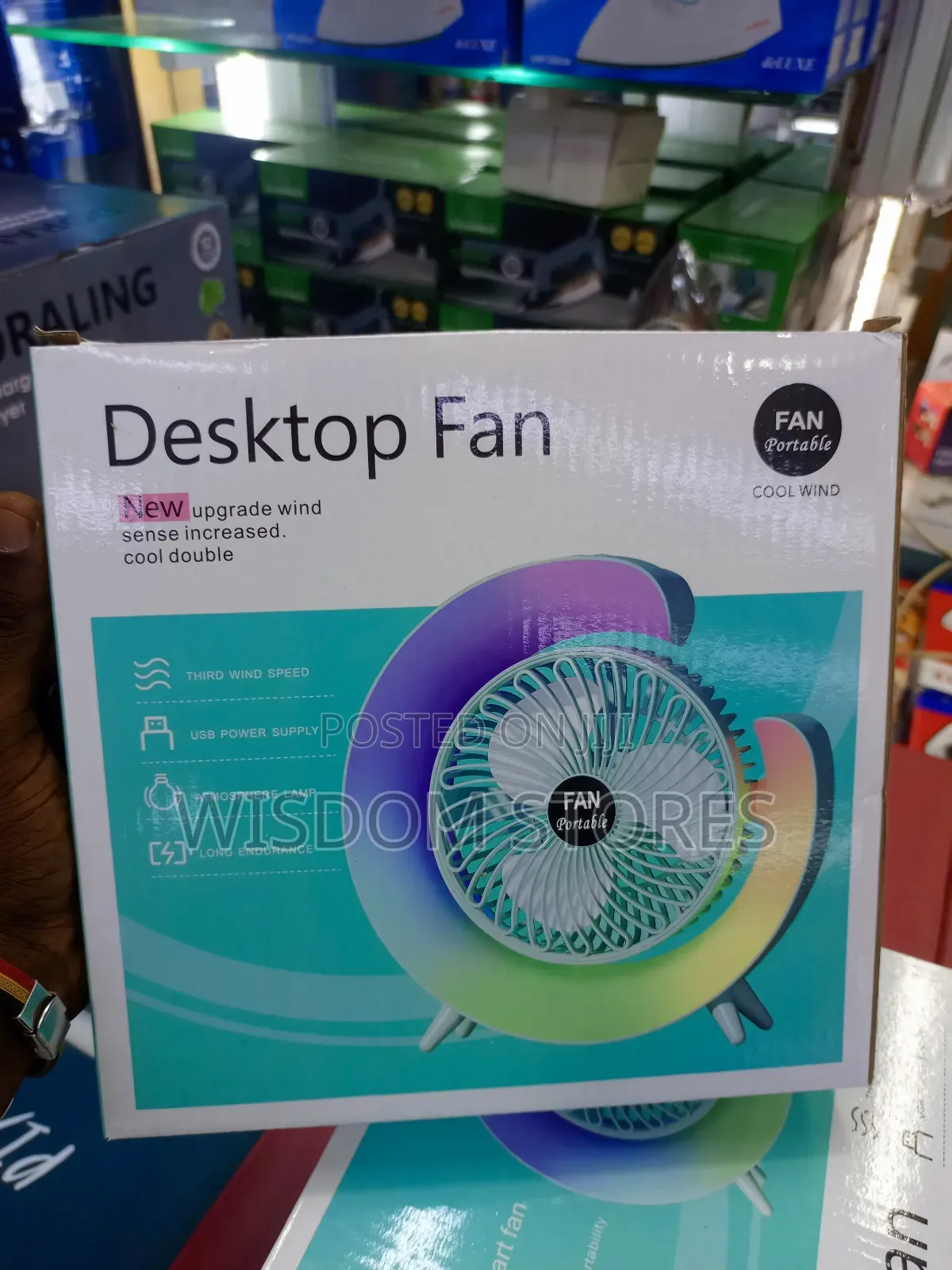 Portable Desktop Fan