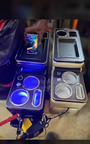 Wireless Charging Armrest Storage Box for All Cars Available