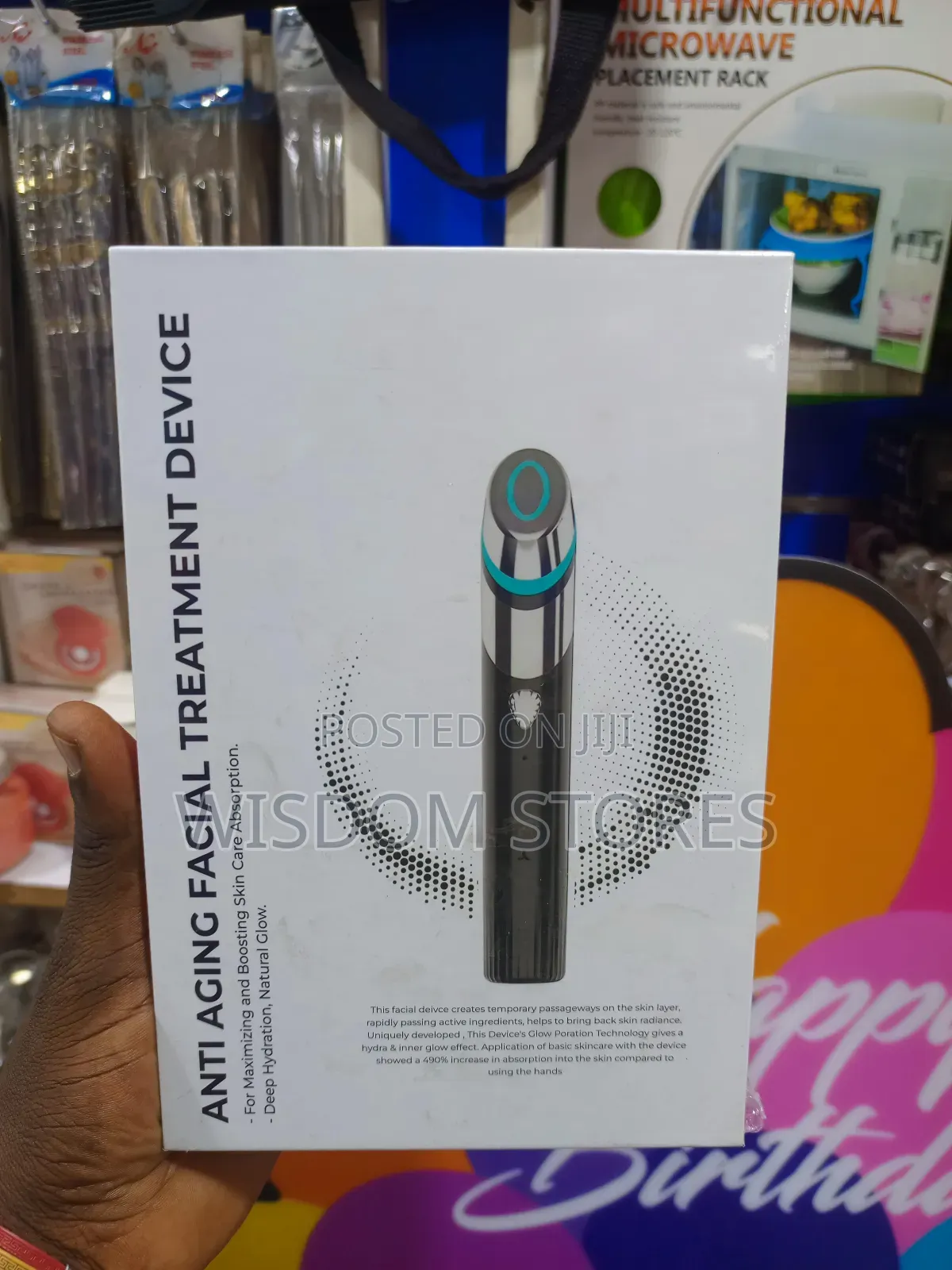 Anti-Aging Facial Treatment Device.