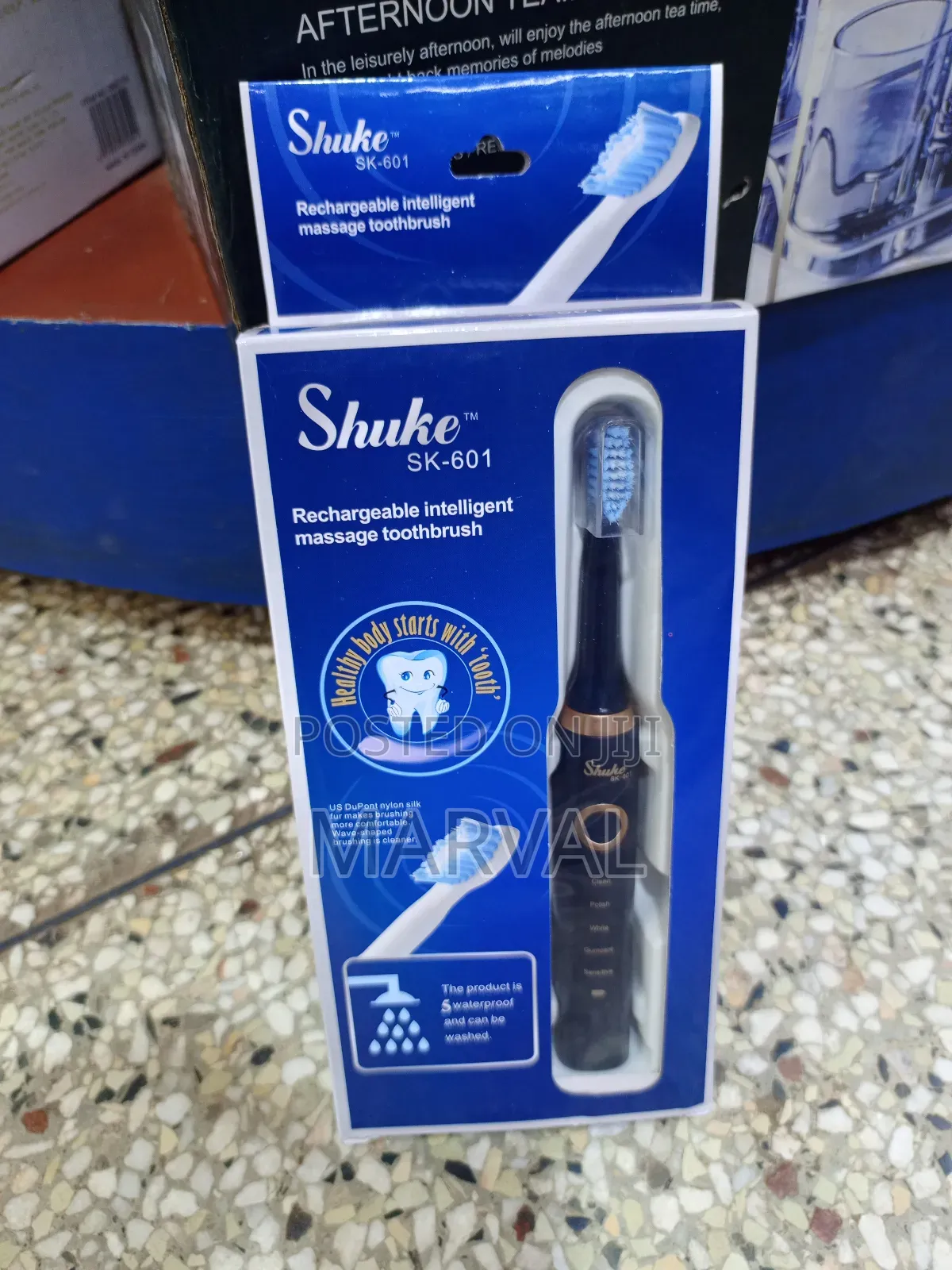 Rechargeable Intelligent Toothbrush.