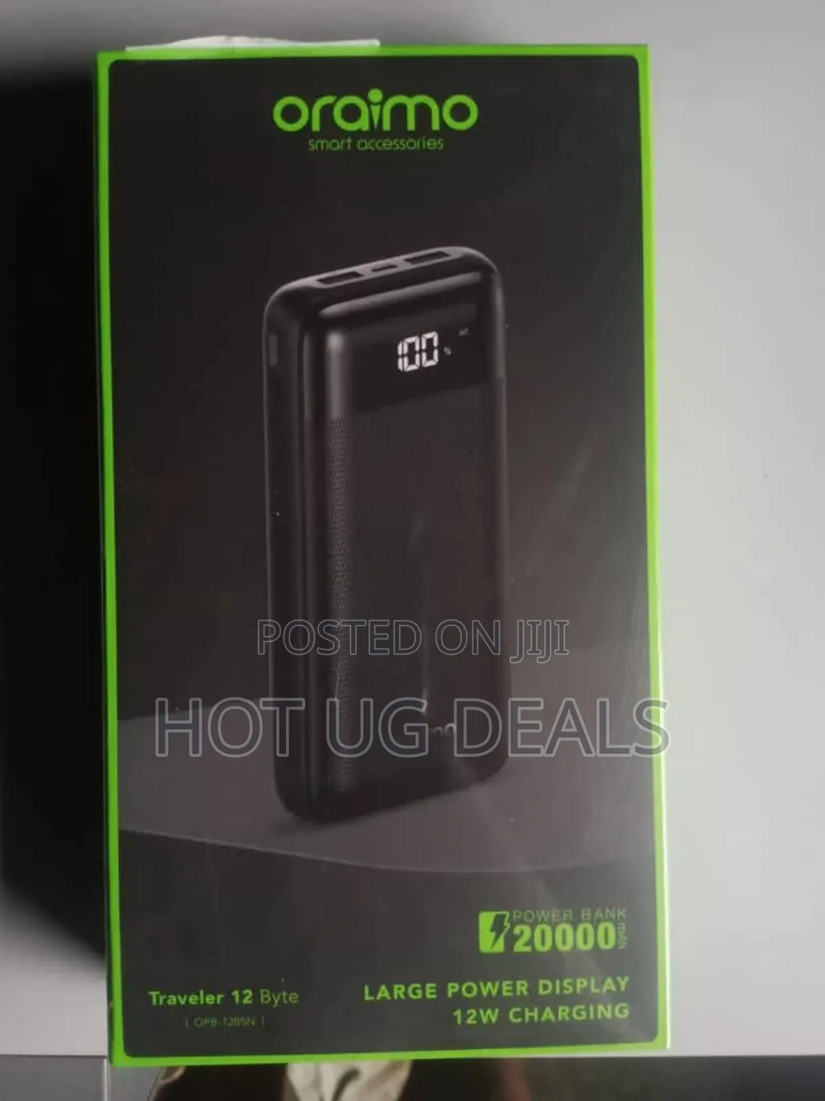 Oraimo Traveler 12 Byte 20,000mah Power Bank – Portable Fast Charger