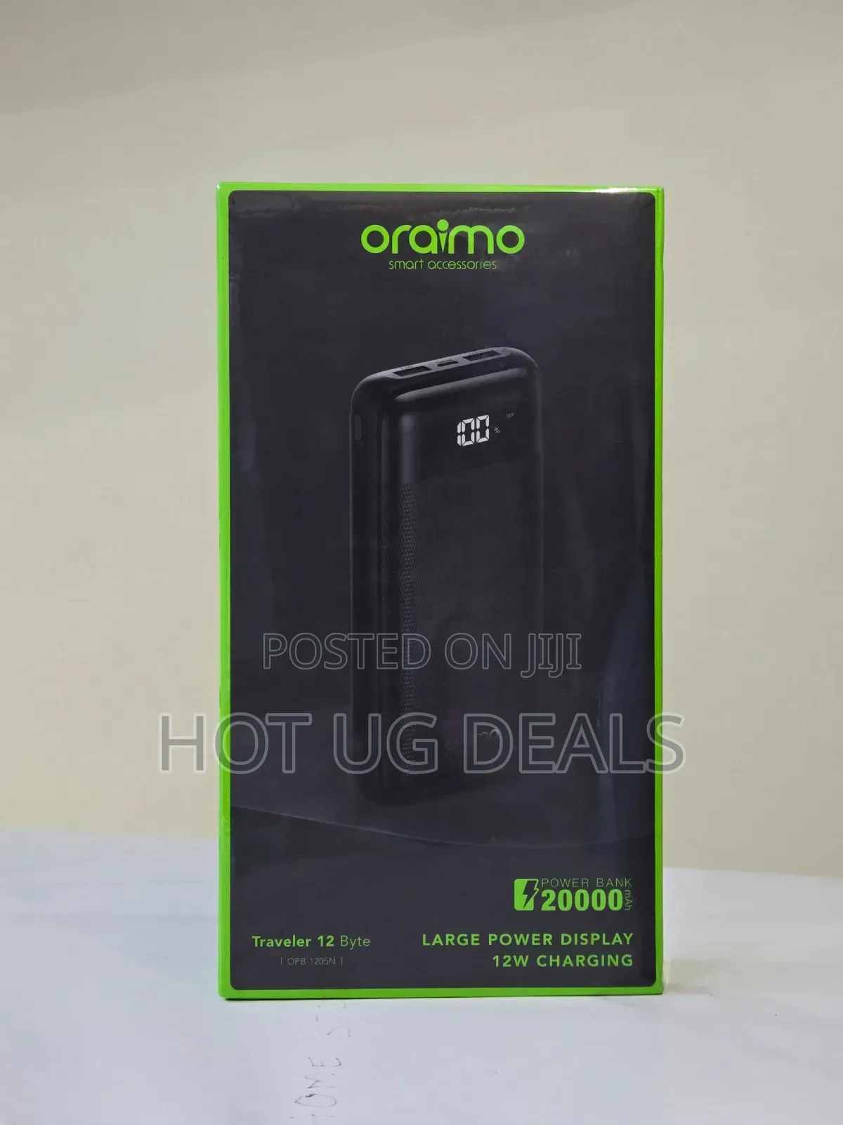 Oraimo Traveler 12 Byte 20,000mah Power Bank – Portable Fast Charger