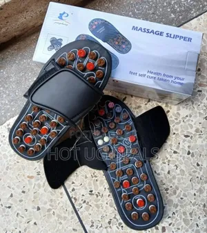 Reflexology Silicone Massage Slippers Leg Foot Massager