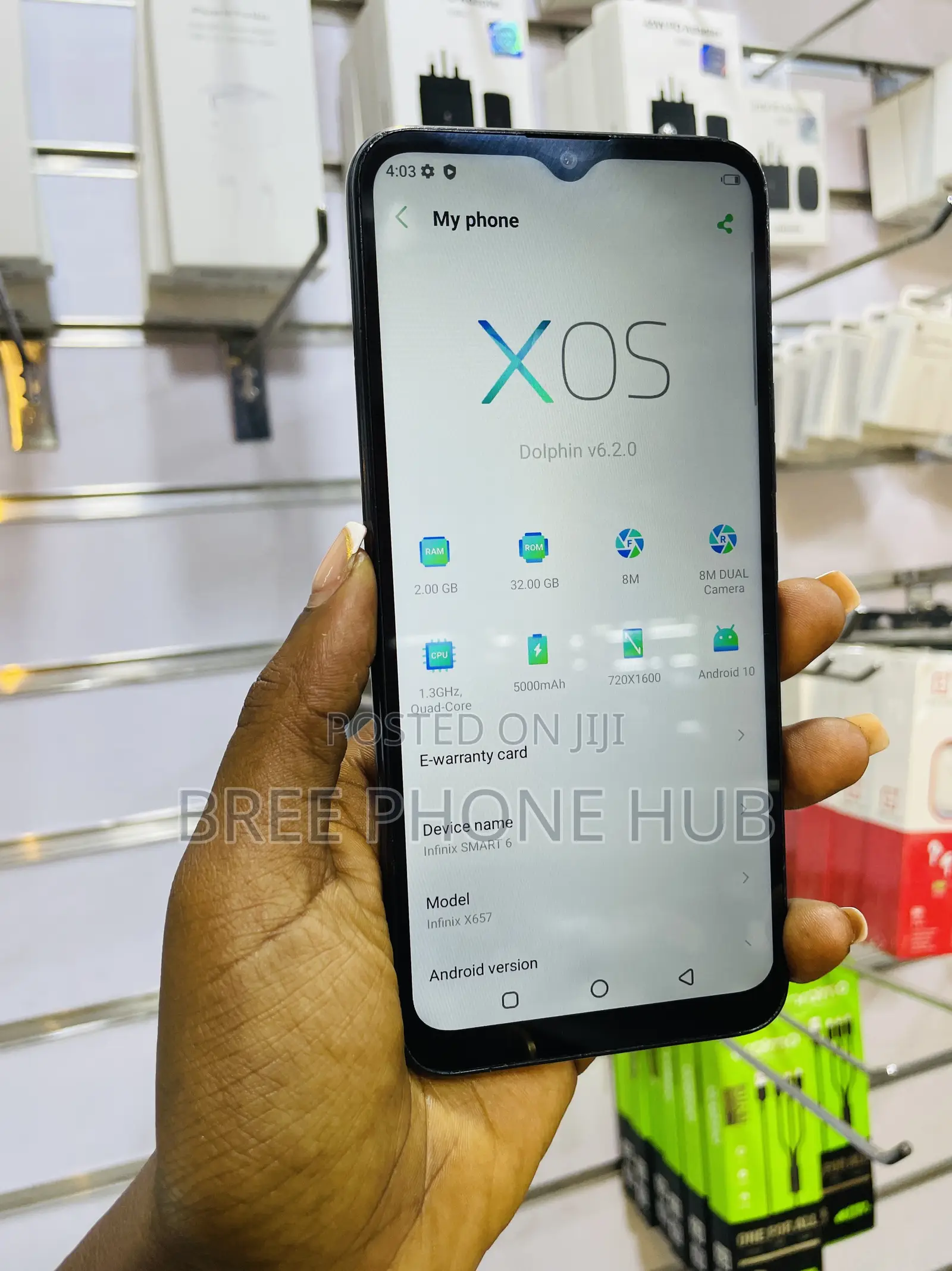 Infinix Smart 5 32 GB Black