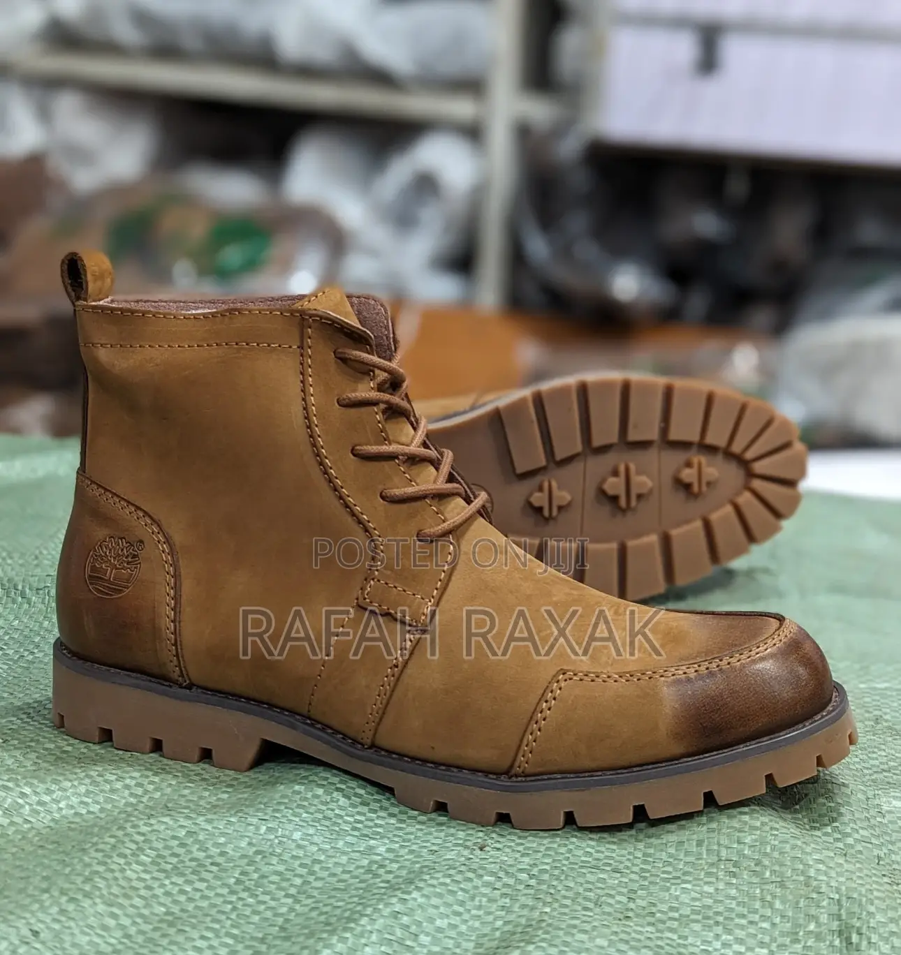 Original Men’S Brown Timberland Casual Lace Up Boots