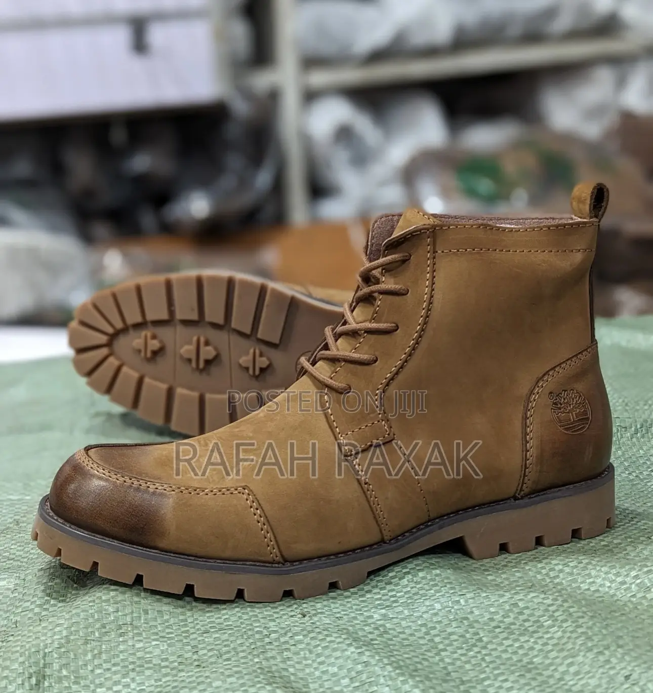 Original Men’S Brown Timberland Casual Lace Up Boots
