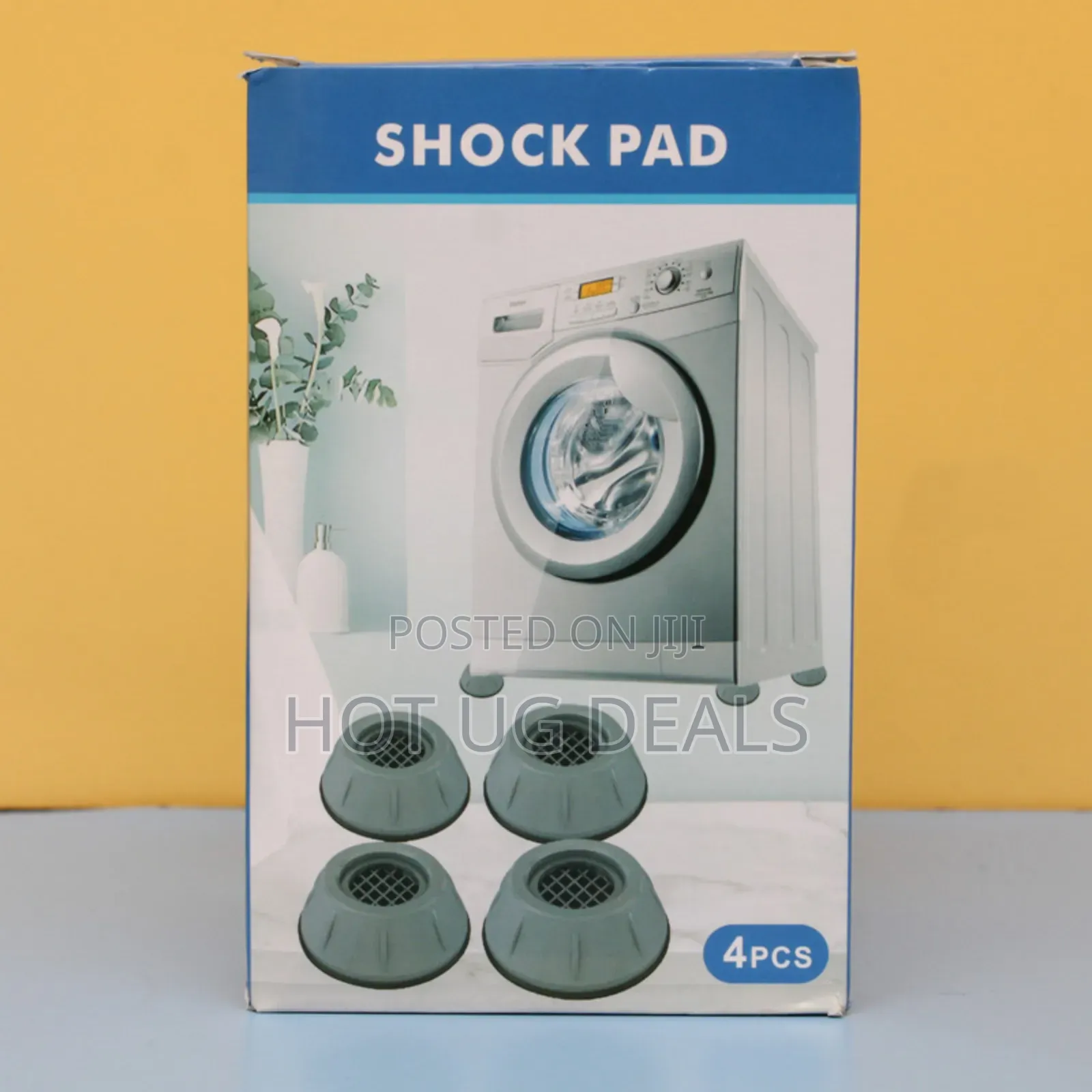 4pcs Washing Machine Anti Slip Vibration Pads Shock Absorbers