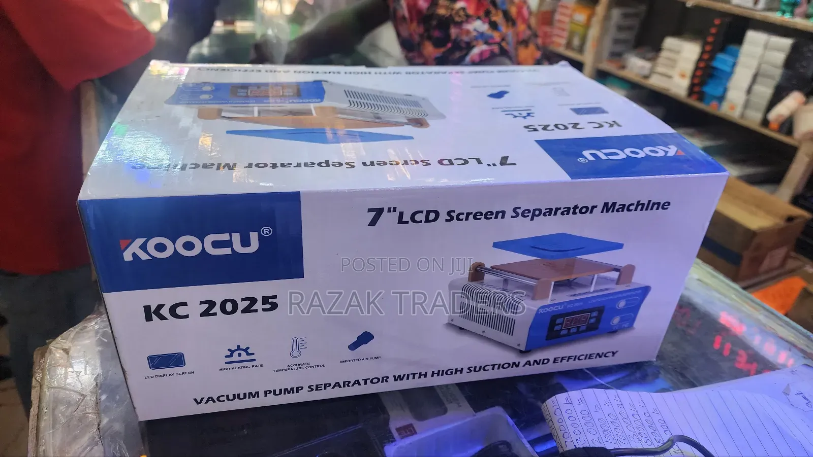 LCD Screen Seprator Machine - Vaccum Separator Koocu Kc 2025 7inch