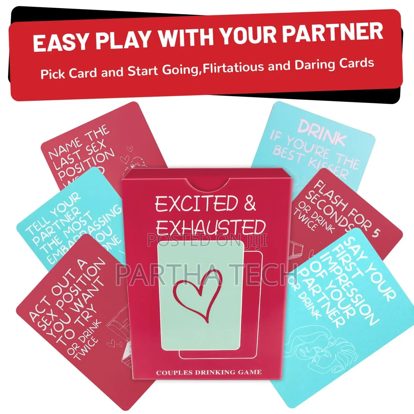 Excited Exhausted – The Ultimate Adult Card Game!