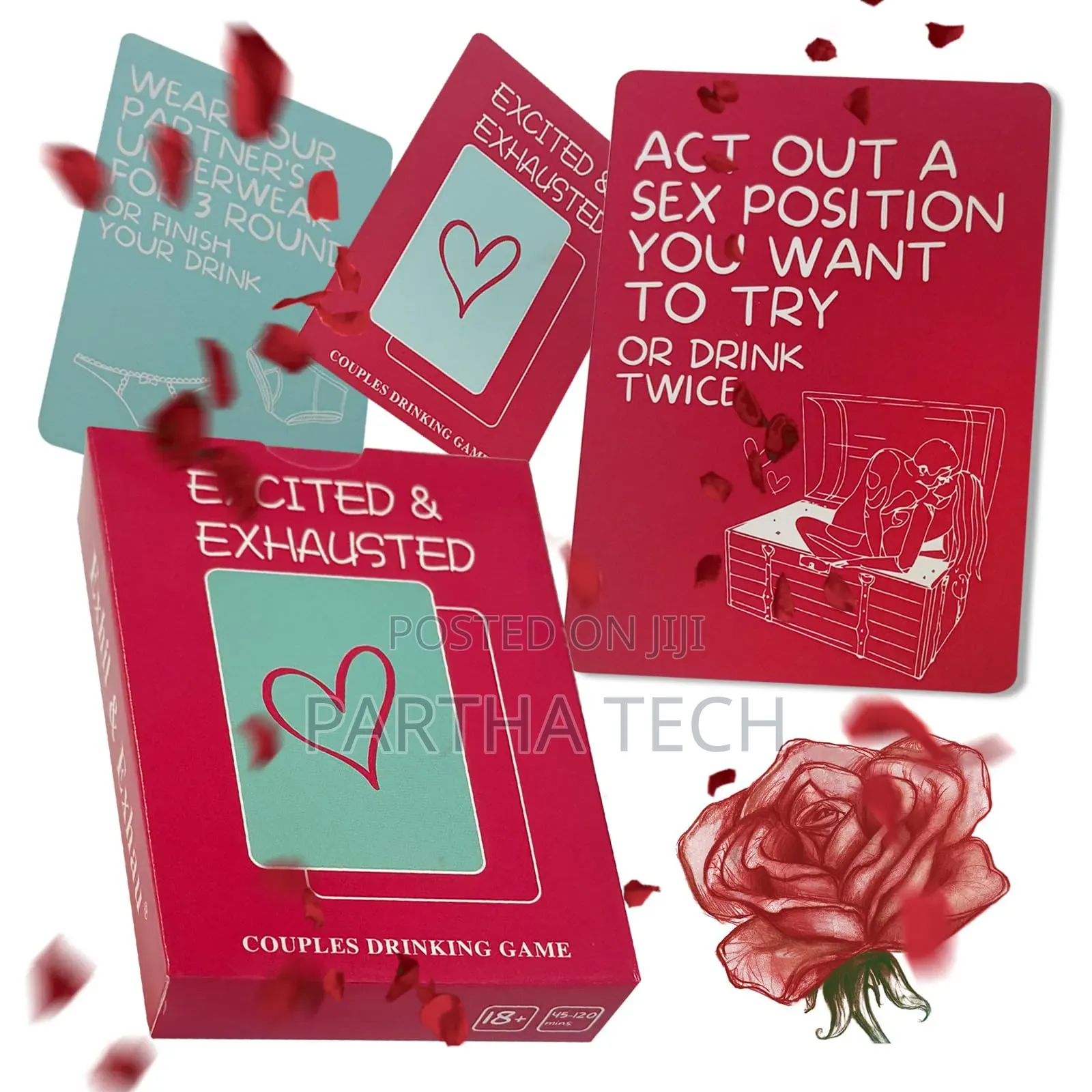 Excited Exhausted – The Ultimate Adult Card Game!