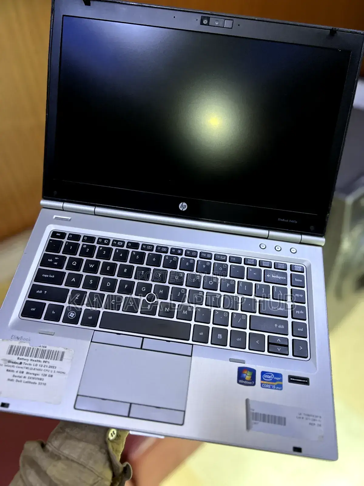 Laptop HP EliteBook 8470P 4GB Intel Core I5 HDD 500GB