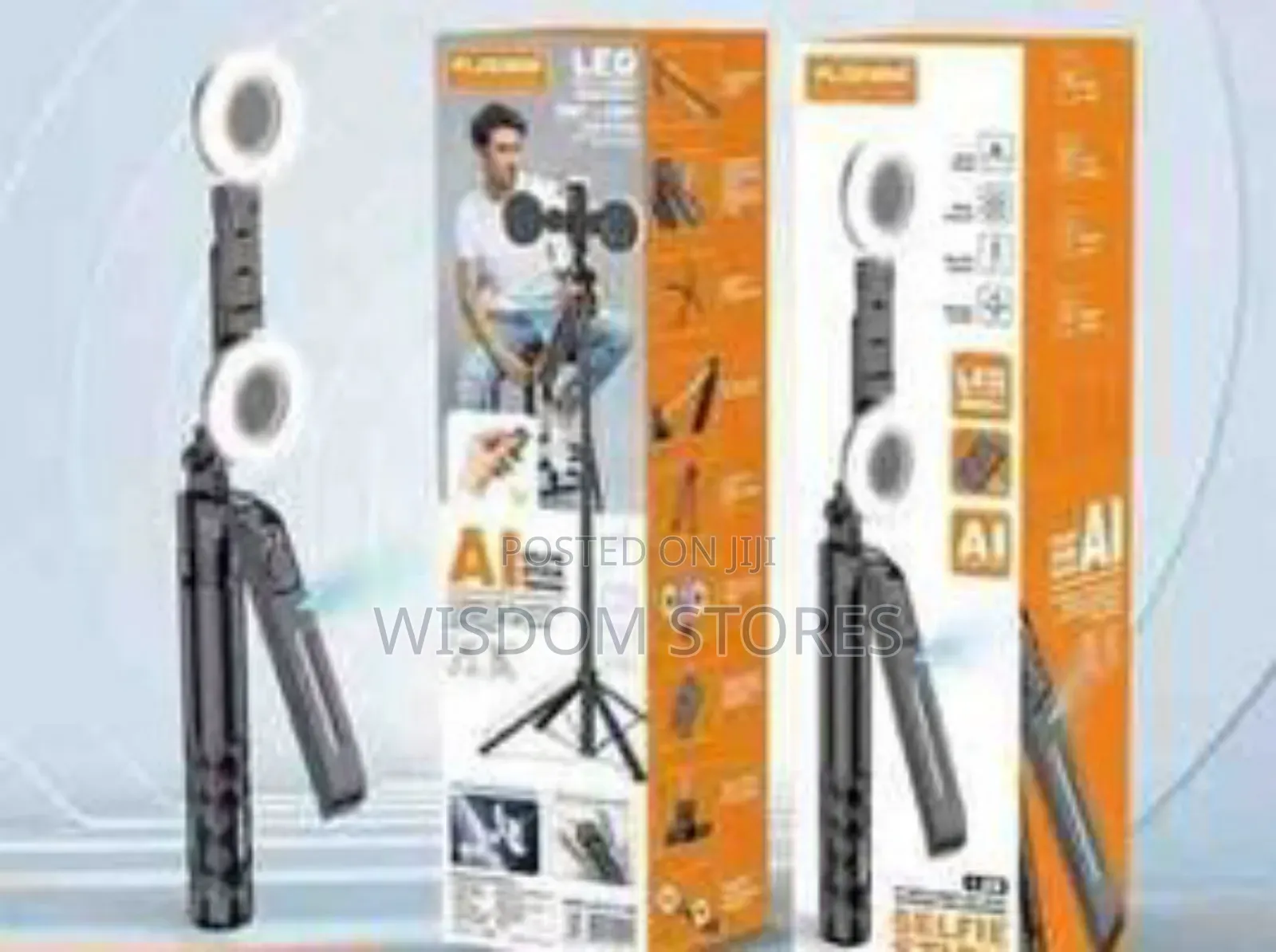 Plokama Auto-A7 Pro Led Selfie Stick Tripod.