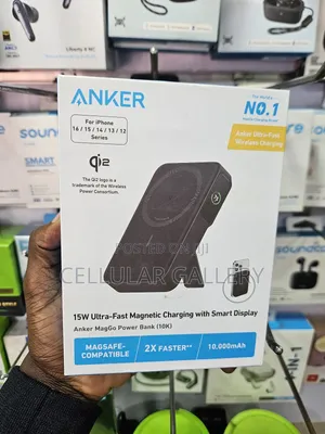 Anker Maggo Power Bank , 15w Ultra Fast Magnetic Wireless Charging