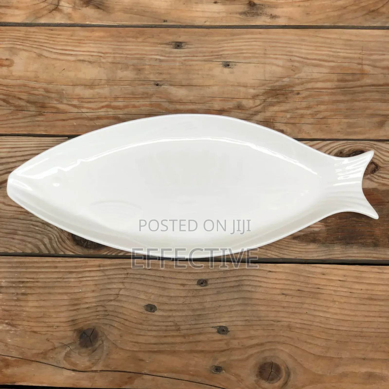 Fish-Shaped Ceramic Serving Plate or Platter.