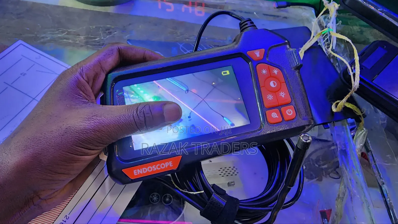 Industrial Endoscope Camera, Inspection Camera Photo 4.5in 8mm