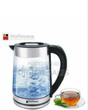 Hoffmans Glass Led Electric Kettle