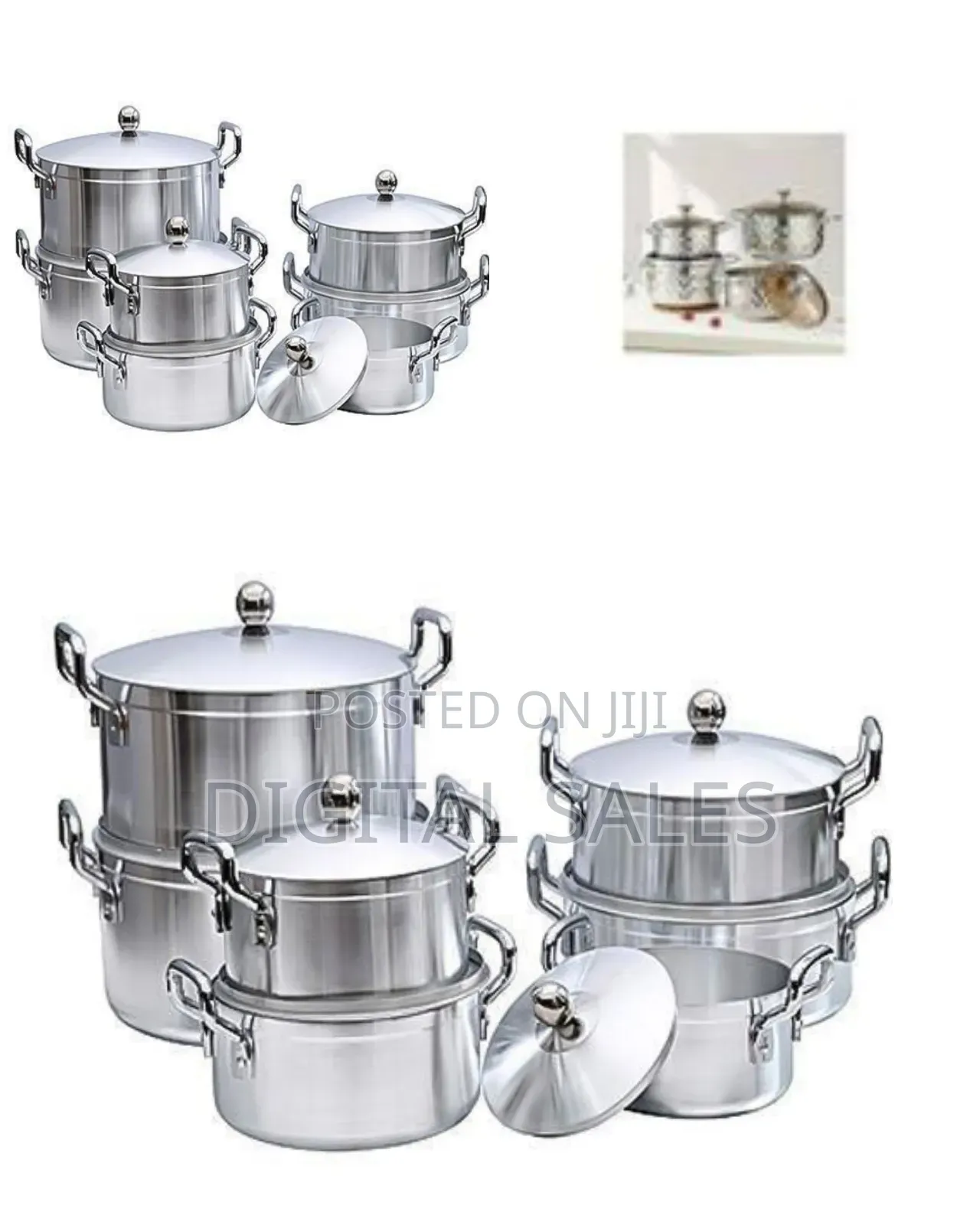 Versatile Stainless Steel (Or Aluminum)