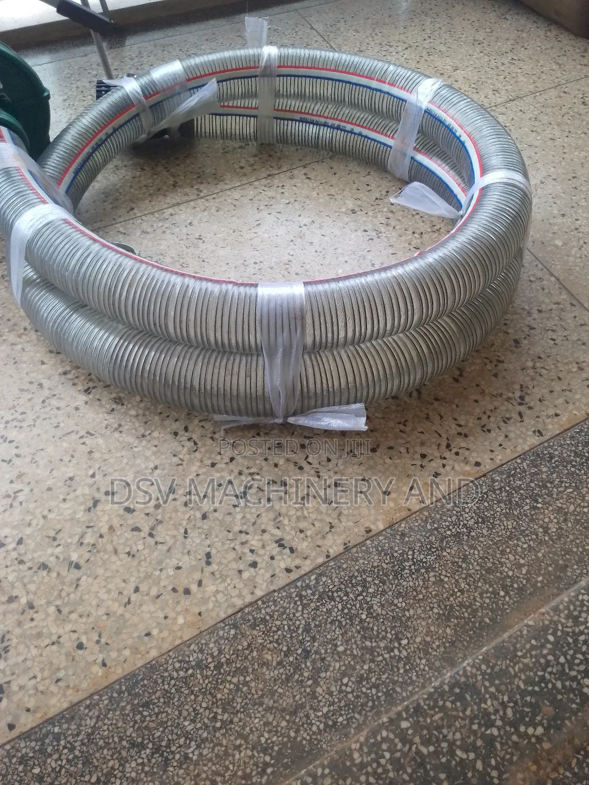4" Suction Pipe Reinforced With Wire