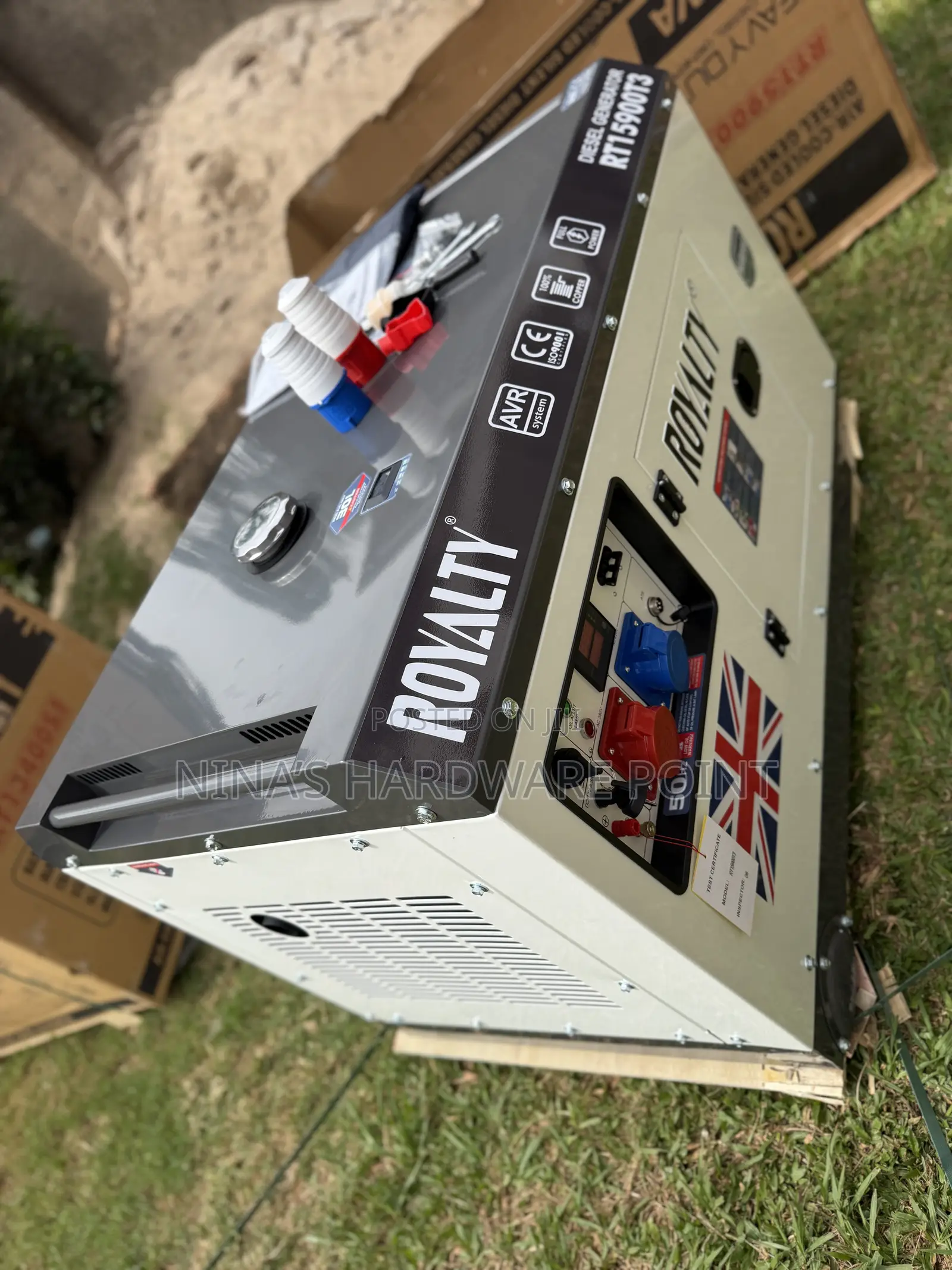 Generator 16kva Silent Royalty Japan (Air Cooled)