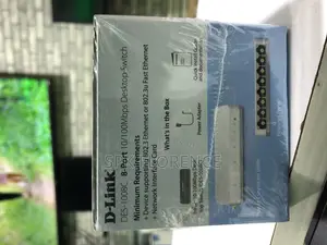 D-Link 8-Port10/100mbps Desktop Switch
